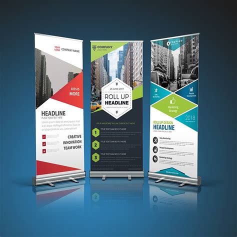 Retractable Banners Templates & Designs .
